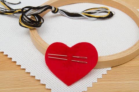 "Grab Your Balls" Deluxe Cross Stitch Kit