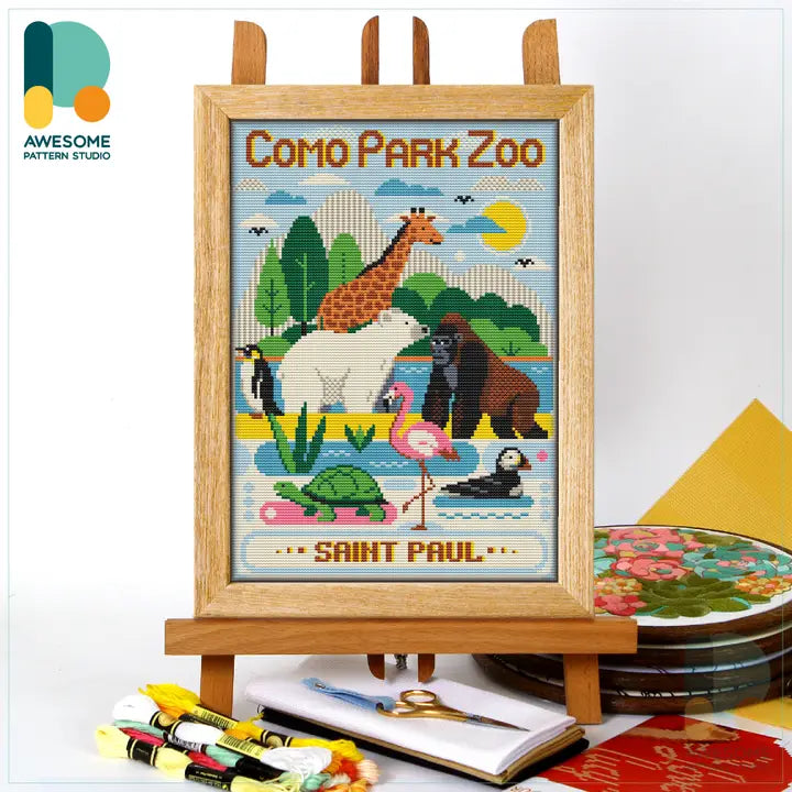 Counted Cross Stitch Kit by Awesome Pattern Studio