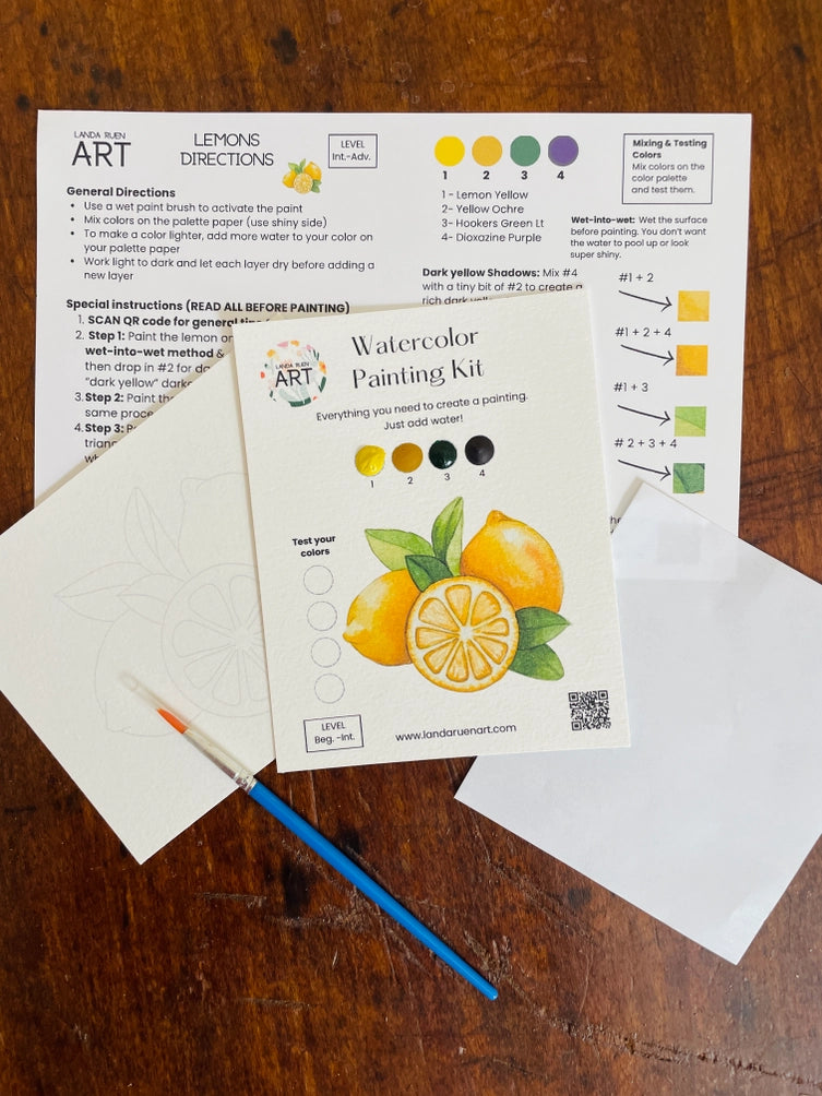 Landa Ruen Watercolor Kit