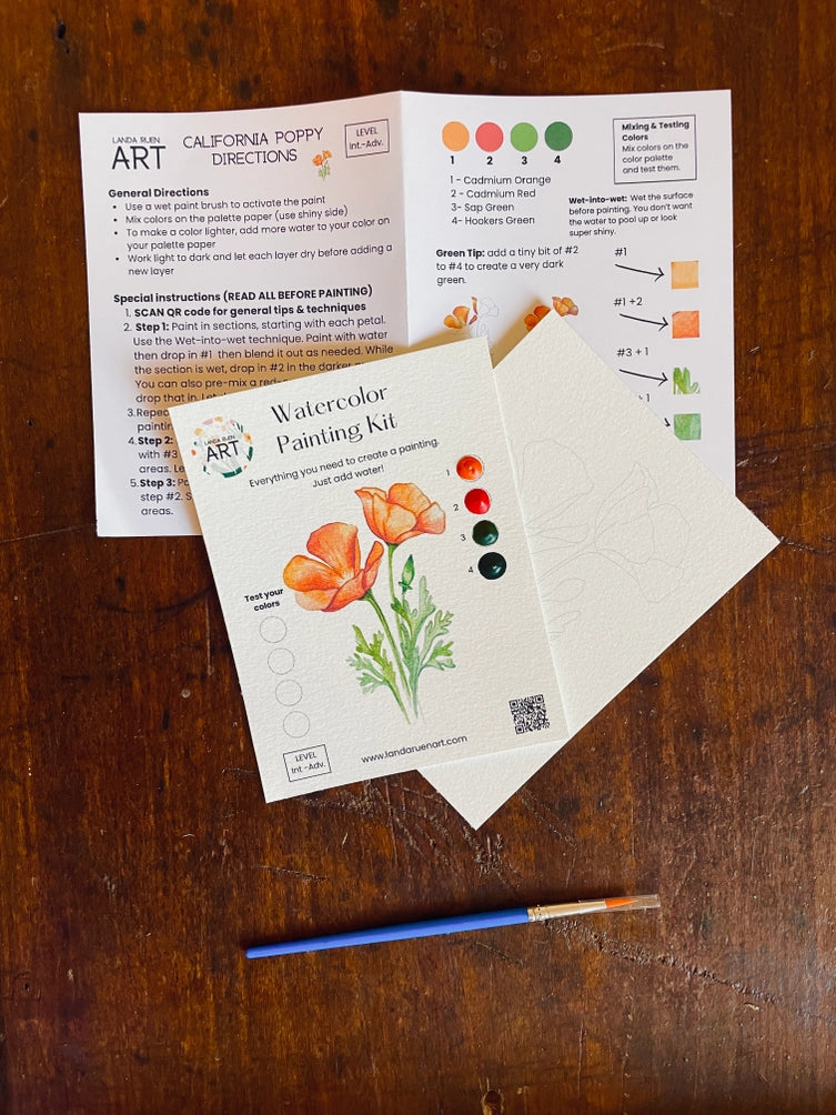 Landa Ruen Watercolor Kit