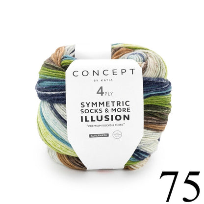 Symmetric Socks Illusion