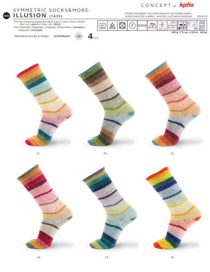 Symmetric Socks Illusion