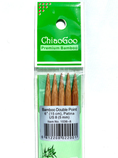 ChiaoGoo Bamboo Double Pointed Needles (DPN)