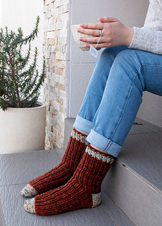 Jaywalk Socks (Crochet) Kit