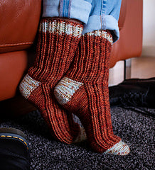 Jaywalk Socks (Crochet) Kit
