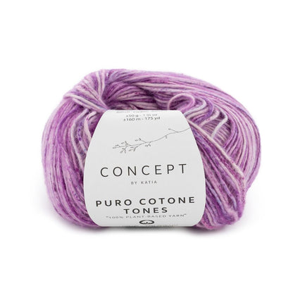 Puro Cotone Tones: CONCEPT 100% Vegan Cotton Yarn