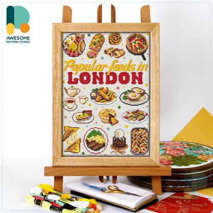 Counted Cross Stitch Kit by Awesome Pattern Studio