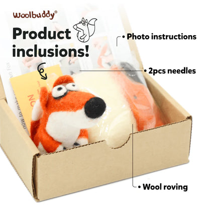 Fox Needle Felting Kit