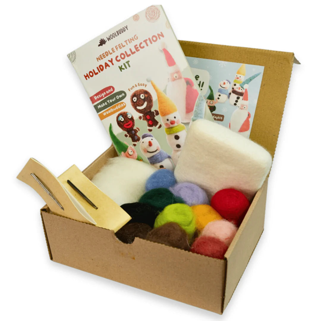 Needle Felting Beginner Kit- Holiday Edition