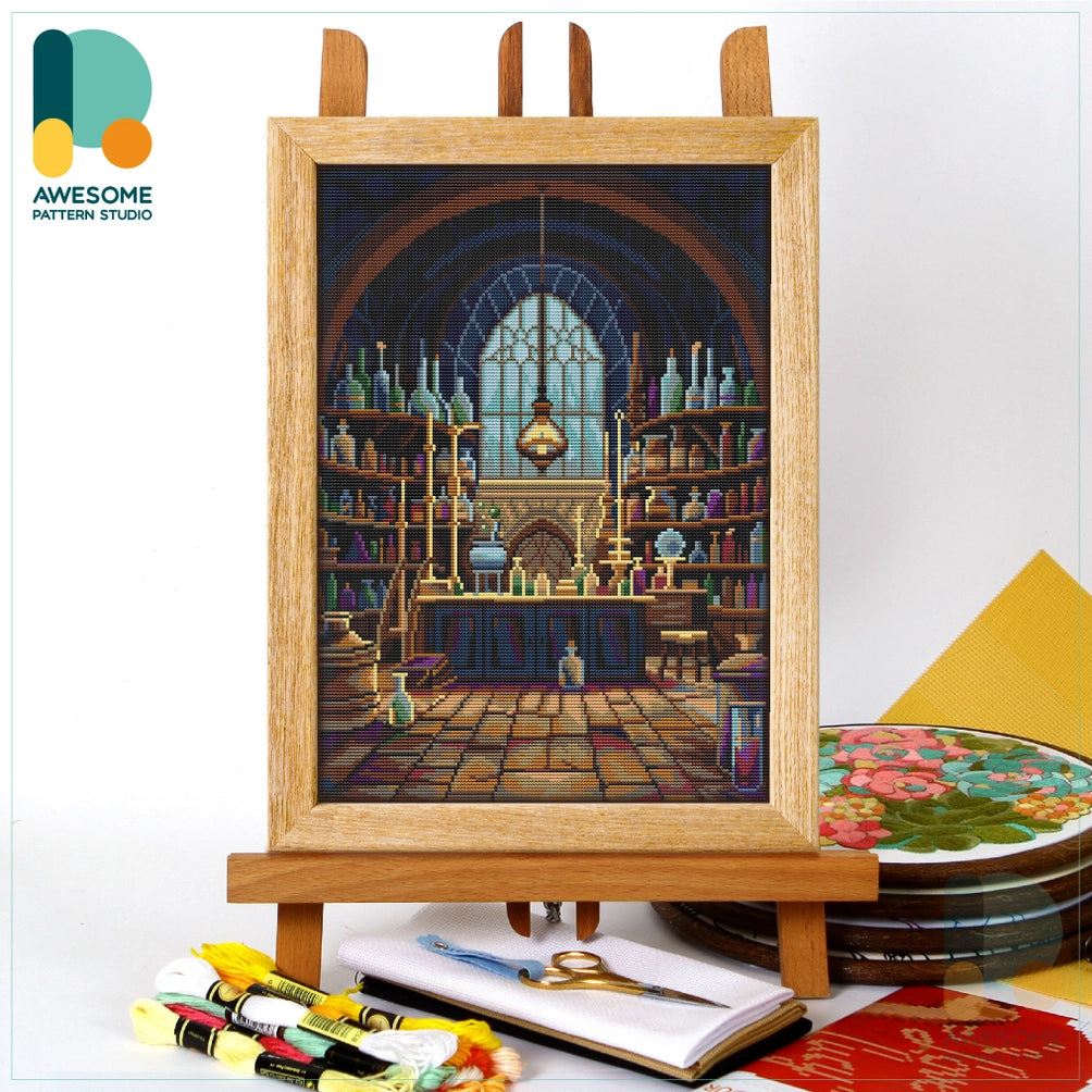 Counted Cross Stitch Kit by Awesome Pattern Studio