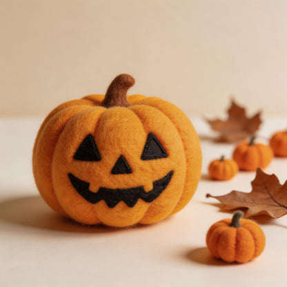 Needle Felting 101: Pumpkins