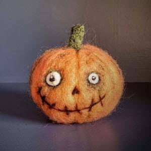 Needle Felting 101: Pumpkins