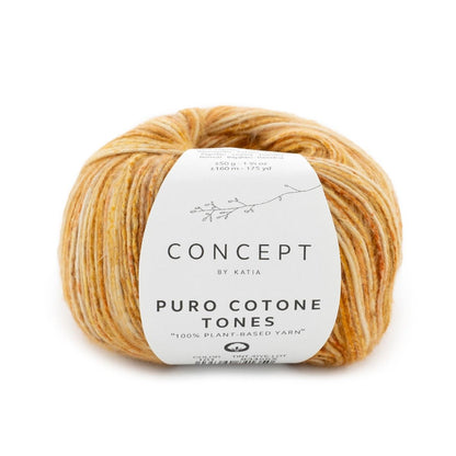 Puro Cotone Tones: CONCEPT 100% Vegan Cotton Yarn