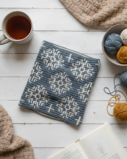 Snowflake Spark Cowl (Crochet) Kit