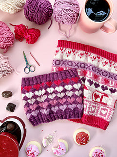 Valentine's 2 Doodle Cowl (Knitting) Kit