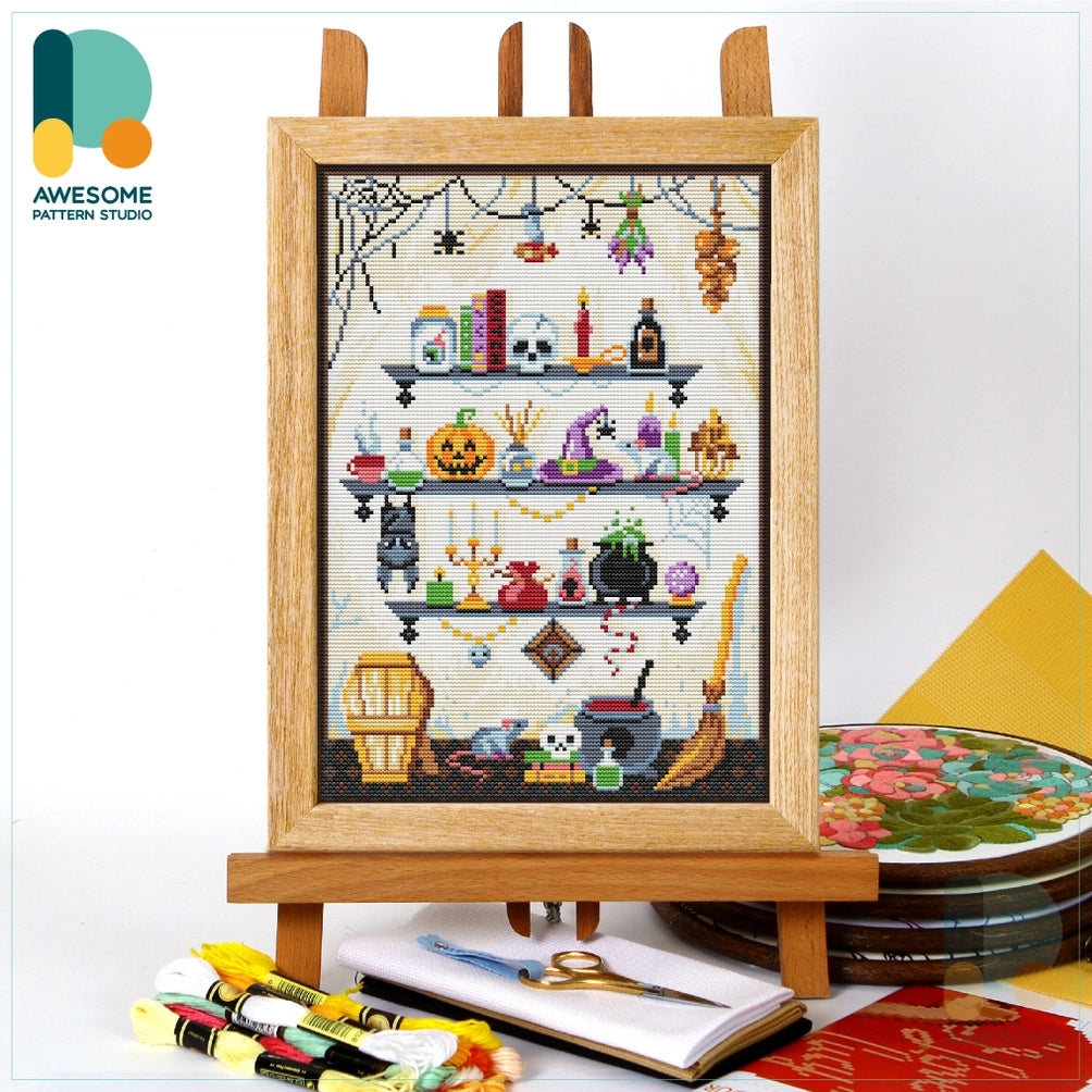 Counted Cross Stitch Kit by Awesome Pattern Studio